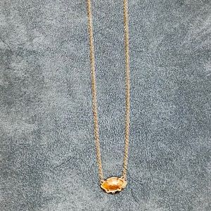 Kendra Scott Gold Necklace & Bracelet